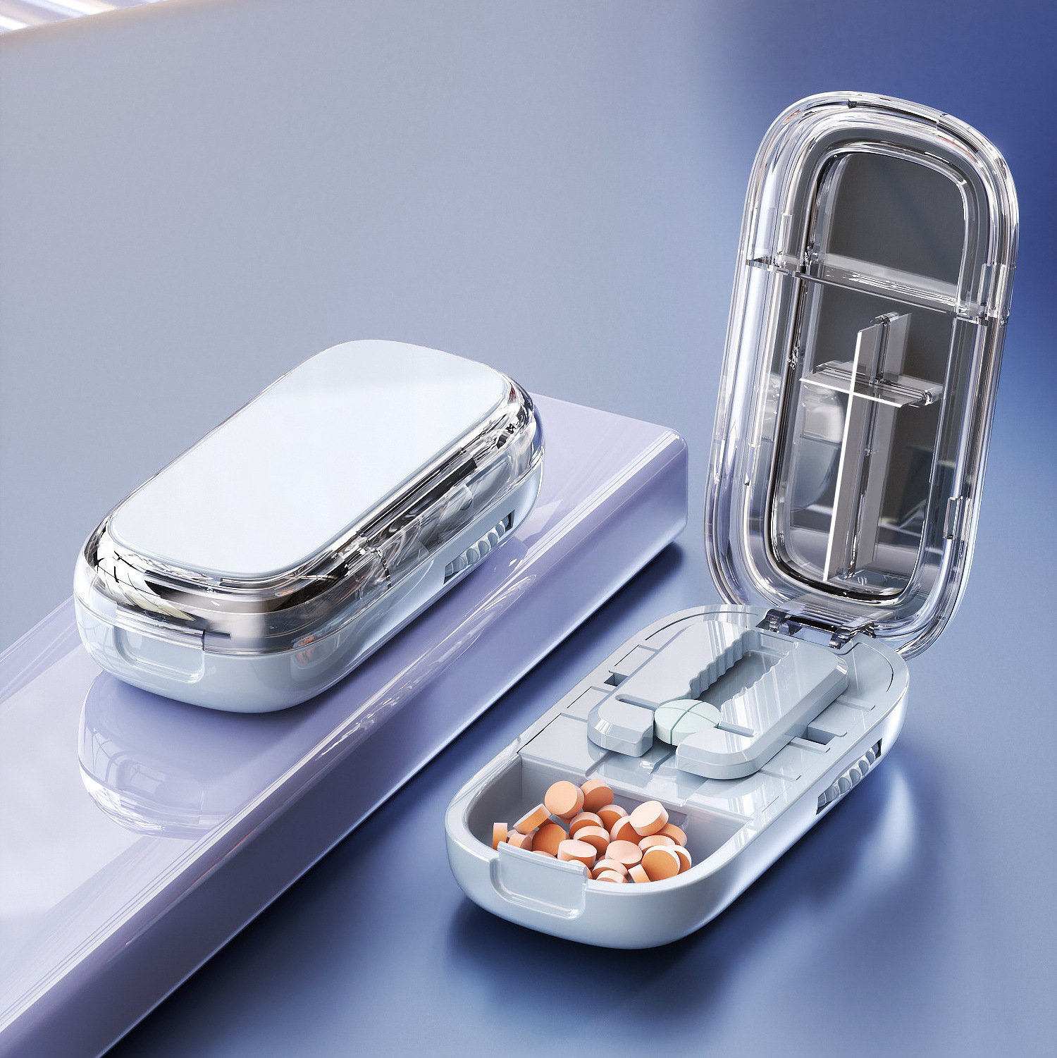 🎉Last Day 49% OFF 🔥Portable Medicine Cutting Box
