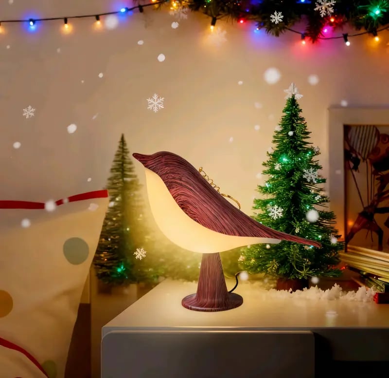 🔥ON SALE🔥Small Bird Touch Lamp🐦Dimmable and Cordless Bird Night Light✨