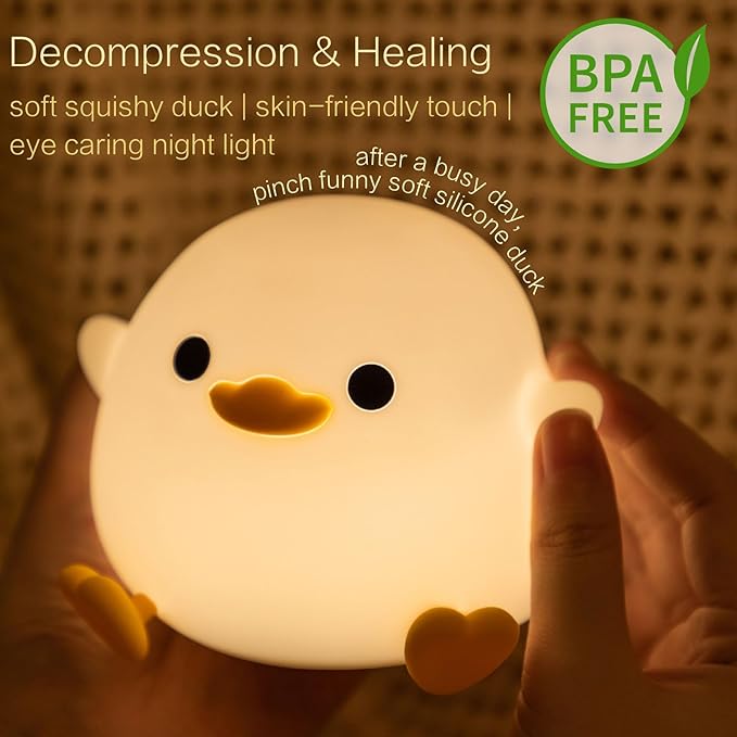 🔥LAST DAY SALE 49% OFF🦆💤Sensory Duckling Night Light⭐🎁