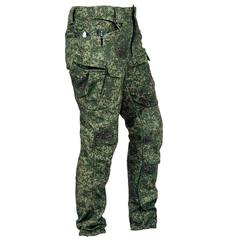 🔥Men's Fleece-Lined Tactical Pants👖 - Windproof Warmth for Outdoors!⭐