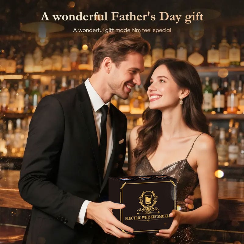 🎁Hot Sale Promotion 30% OFF🔥 Electric Whiskey Smoker Kit🚬🍸🧊