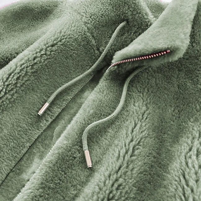 🔥🔥Padded Coat Stand-collar Double-faced Fleece Jacket