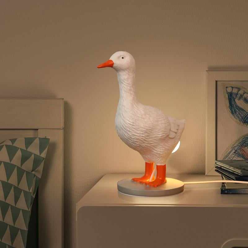 🔥 BIG SALE - 47% OFF🔥Chicken Design Desktop Decorative Light, 1 Count Cute Resin Animal Design Desktop Decorative Light, Creative Desktop Light for Home Office Decor