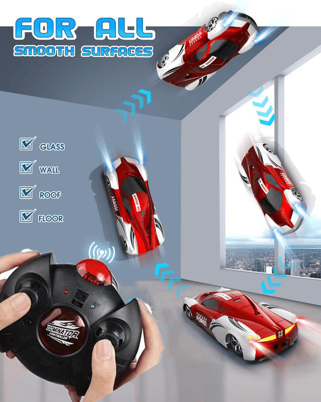 🔥LAST DAY 49% OFF - 2026 New Anti Gravity Wall Climber RC Stunt Car 🎁