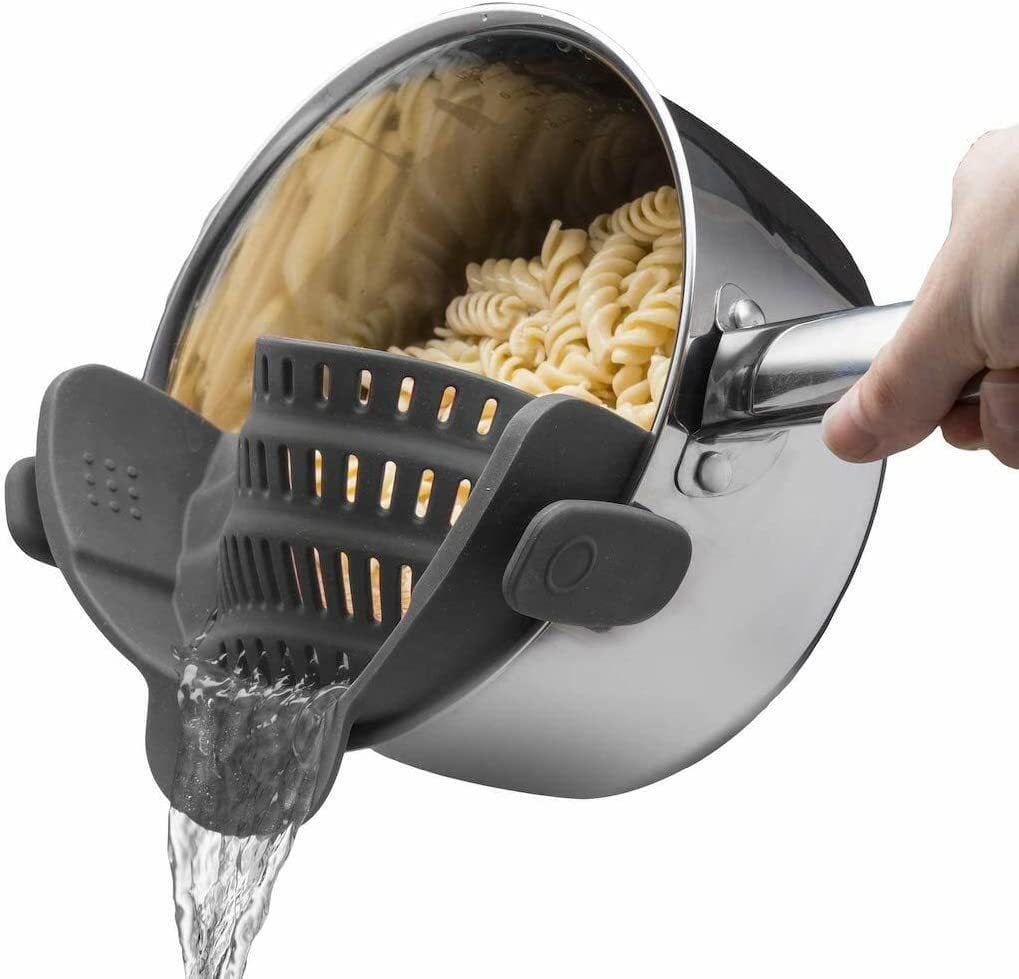 🔥LAST DAY 50% OFF🌟 High-Quality Silicone Material🔥Silicone Clip-On Colander