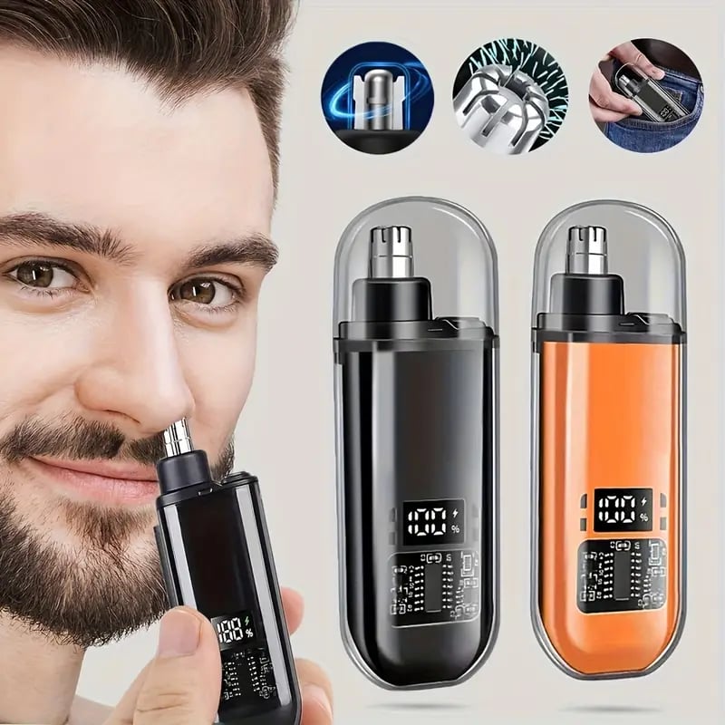 🔥LAST DAY SALE - 49% OFF🎁Ultimate 2-in-1 Nose Hair Trimmer - For Effortless, All-Day Comfort!