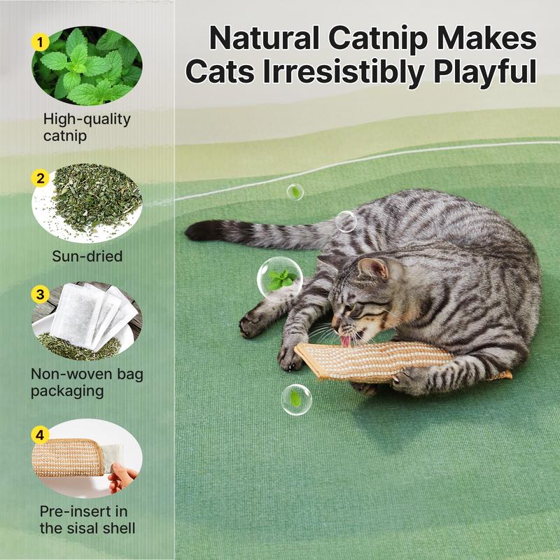 🔥LAST DAY 45% OFF🐱Interactive Catnip Chew Toy✨