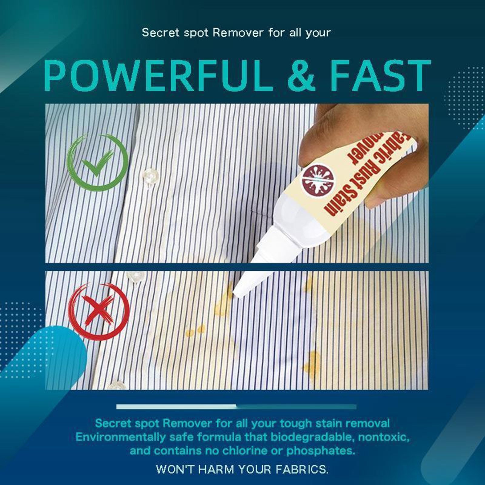 EMERGENCY STAIN RESCUE 🎁