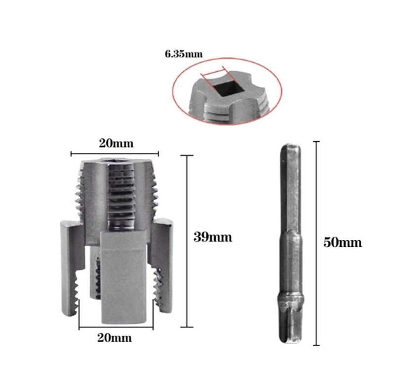 🔥Integrated Internal & External Pipe Threading Tool