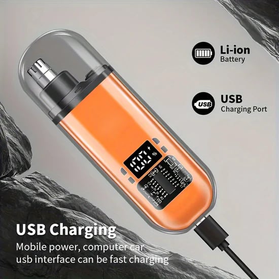 🔥LAST DAY SALE - 49% OFF🎁Ultimate 2-in-1 Nose Hair Trimmer - For Effortless, All-Day Comfort!