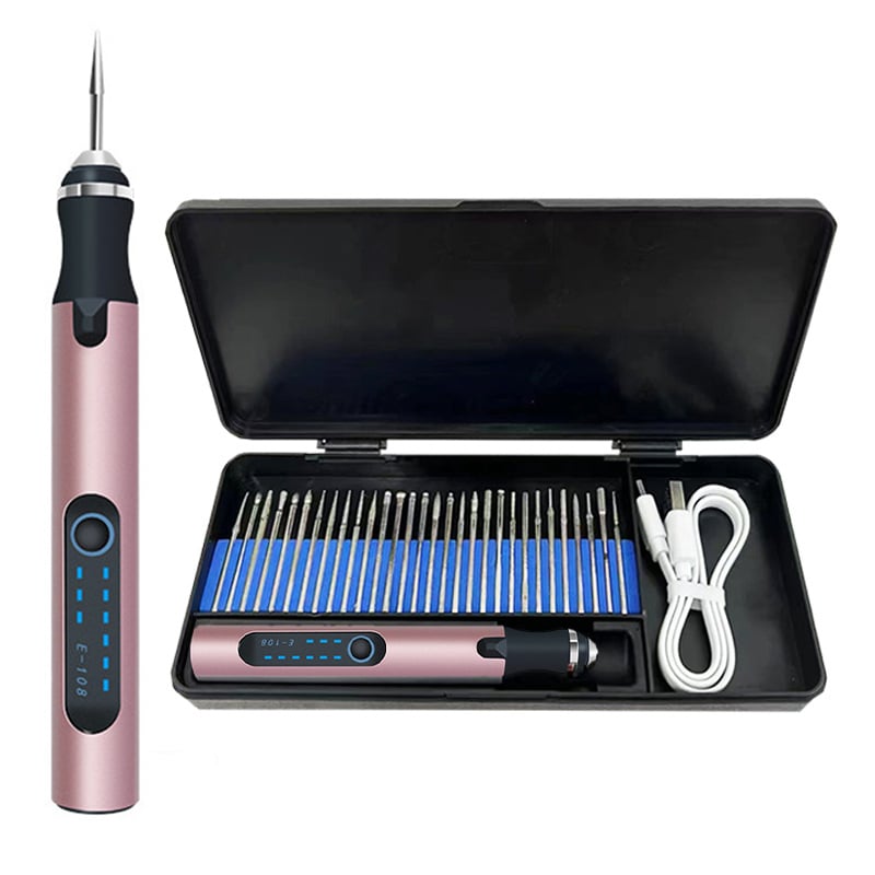 ⏰Last 4 hours Sale: Save 49%🔥Resparked Customizer Engraving Pen with 3 speed adjustment speeds✨