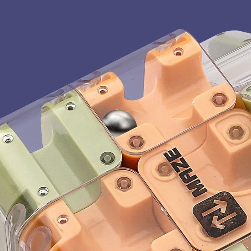 🔥 LAST DAY 49% OFF - 2026 New 3D Rolling Ball Maze Cube 🎁