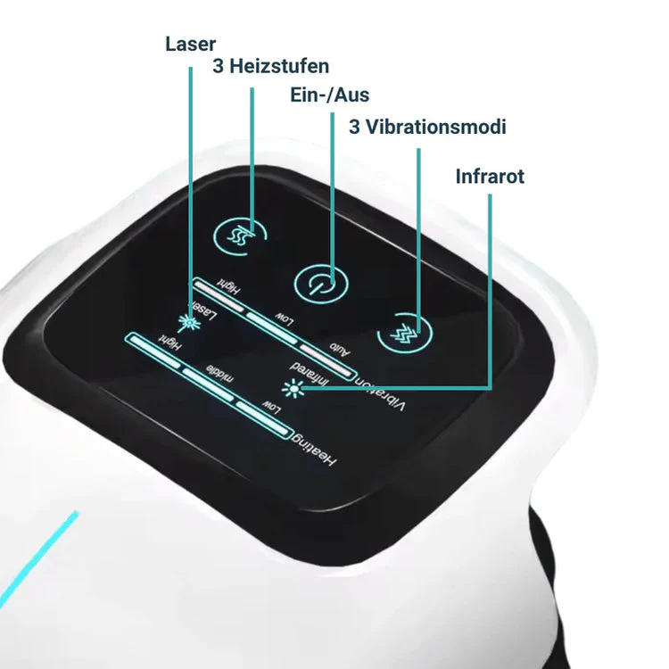 Portable Rechargeable Knee Massager – Heat & Vibration Pain Relief