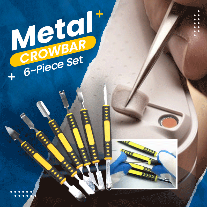 Metal Crowbar 6-Piece Set⚡