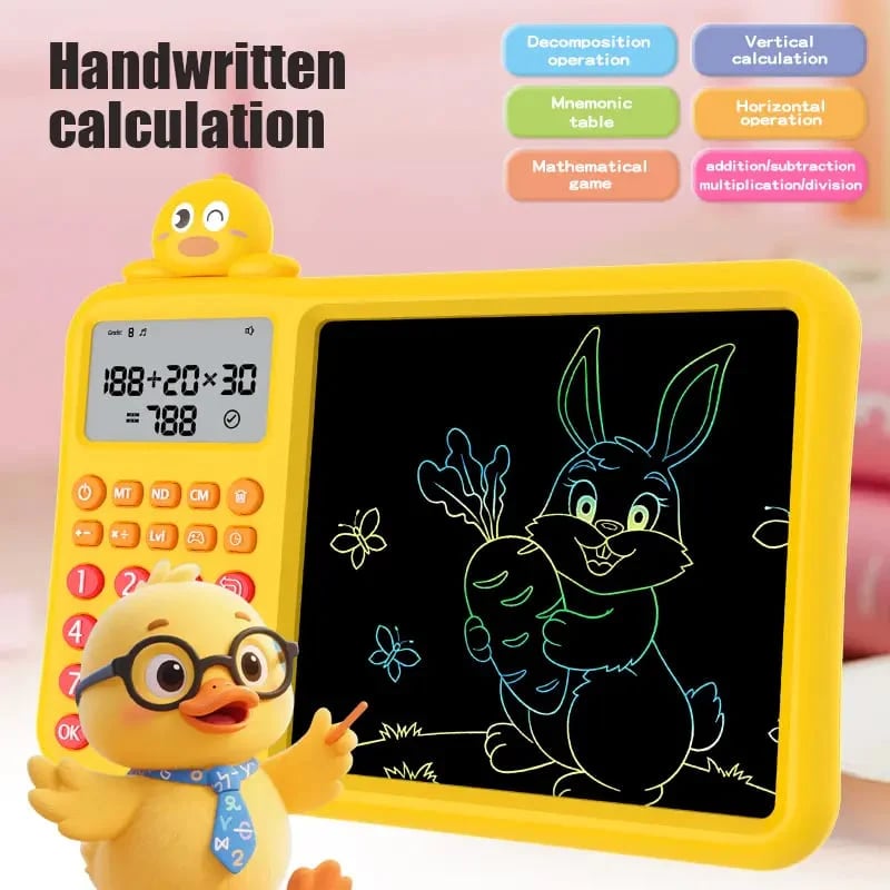 ➕➖Math Games for Kids | Electronic Learning Toy for Addition, Subtraction, Multiplication & Division | Portable Brain Teaser