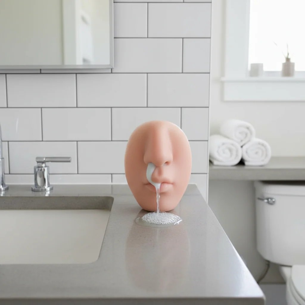 🔥LAST DAY 505 OFF🤣👃Realistic Nose Shape Wall-Mounted Soap Dispenser🧼💧