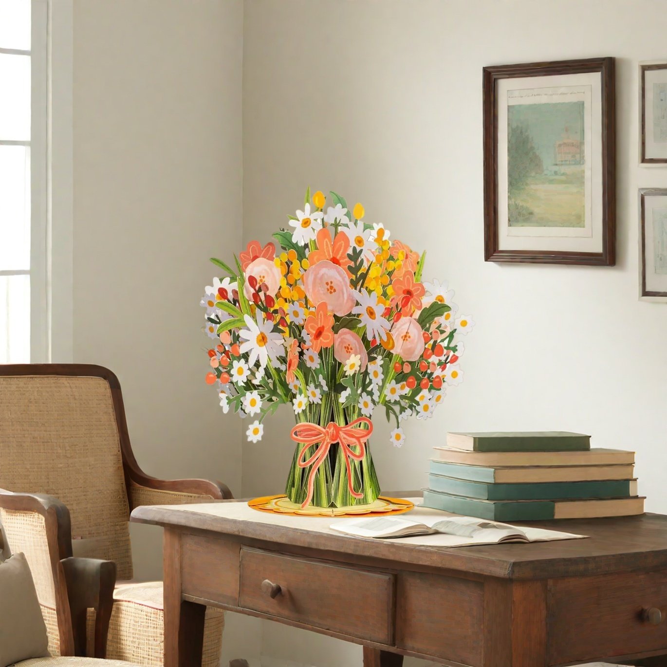 🏆35K+ SOLD! 🌼💌 Forever-Blooming 3D Flower Pop-Up Card– Personalized Love Message & Everlasting Bloom 🎁