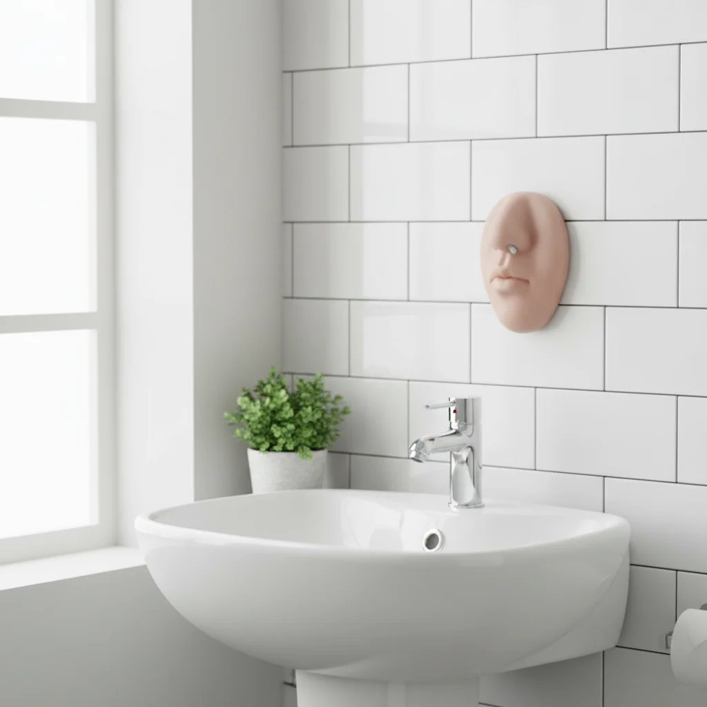 🔥LAST DAY 505 OFF🤣👃Realistic Nose Shape Wall-Mounted Soap Dispenser🧼💧