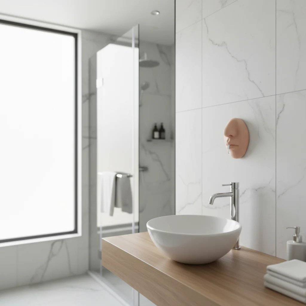 🔥LAST DAY 505 OFF🤣👃Realistic Nose Shape Wall-Mounted Soap Dispenser🧼💧