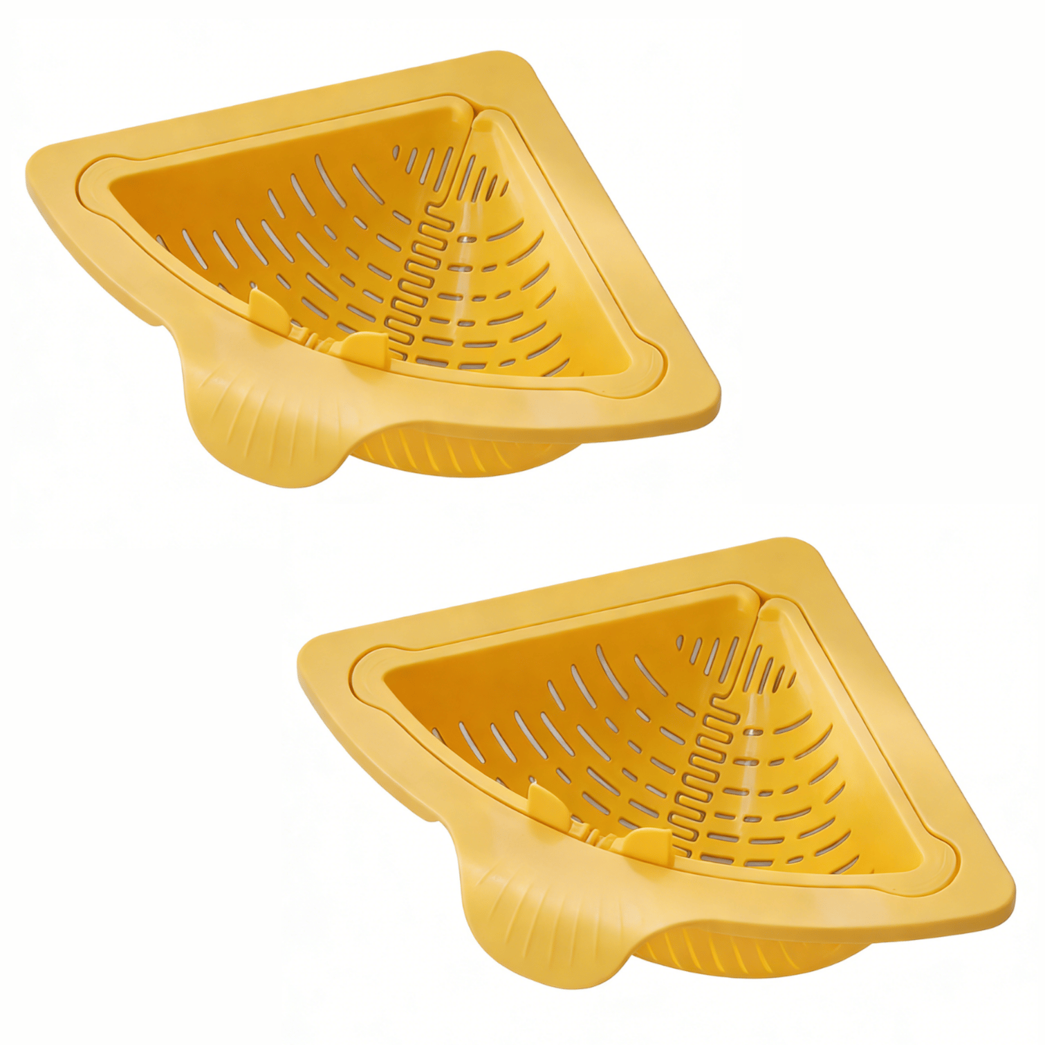 🔥Buy 1, Get 1 Free🔺Magnetic Triangular Draining Basket - Kitchen Storage Rack and Colander