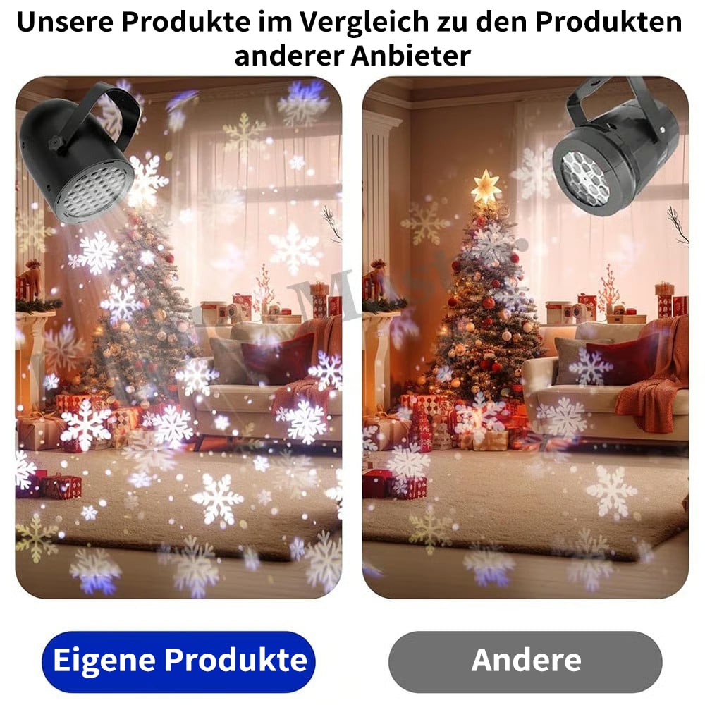 🎄Weihnachts-Schnäppchen🎁LED-Dynamic-Weihnachts-Projektor | wechselbare Motive🎅❄️