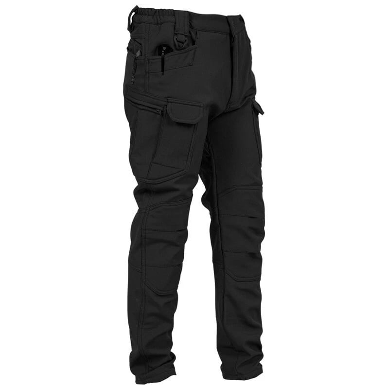 🔥Men's Fleece-Lined Tactical Pants👖 - Windproof Warmth for Outdoors!⭐