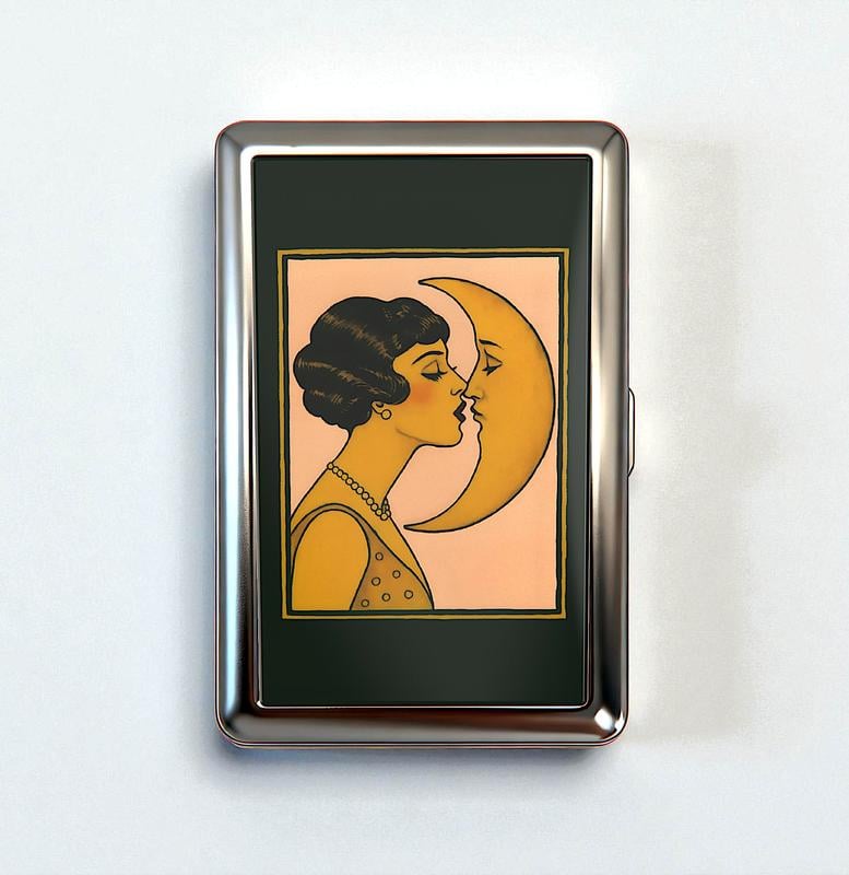 ❤️Vintage Art Deco Versatile Card & Cash Case With RFID Protection
