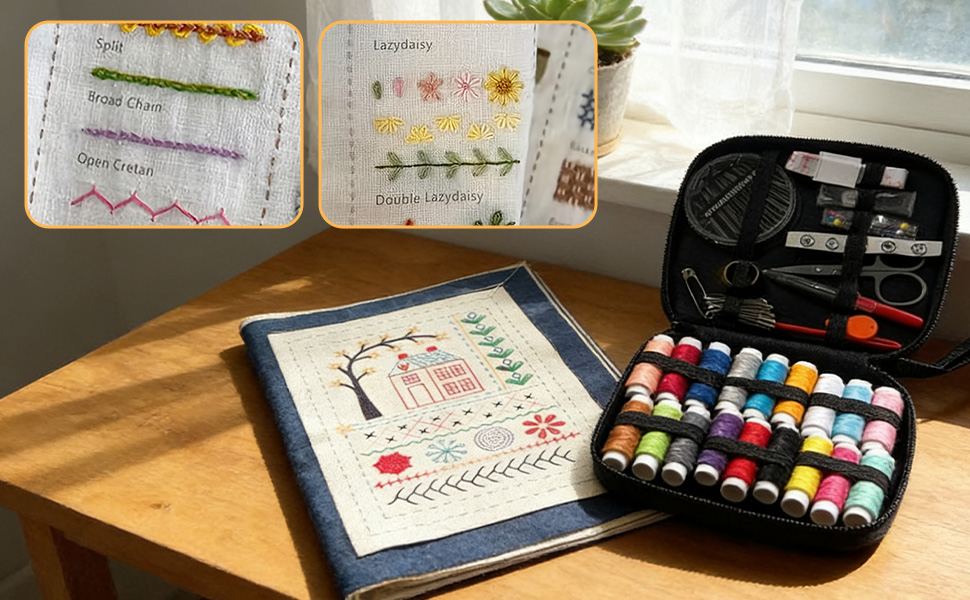 embroidery book