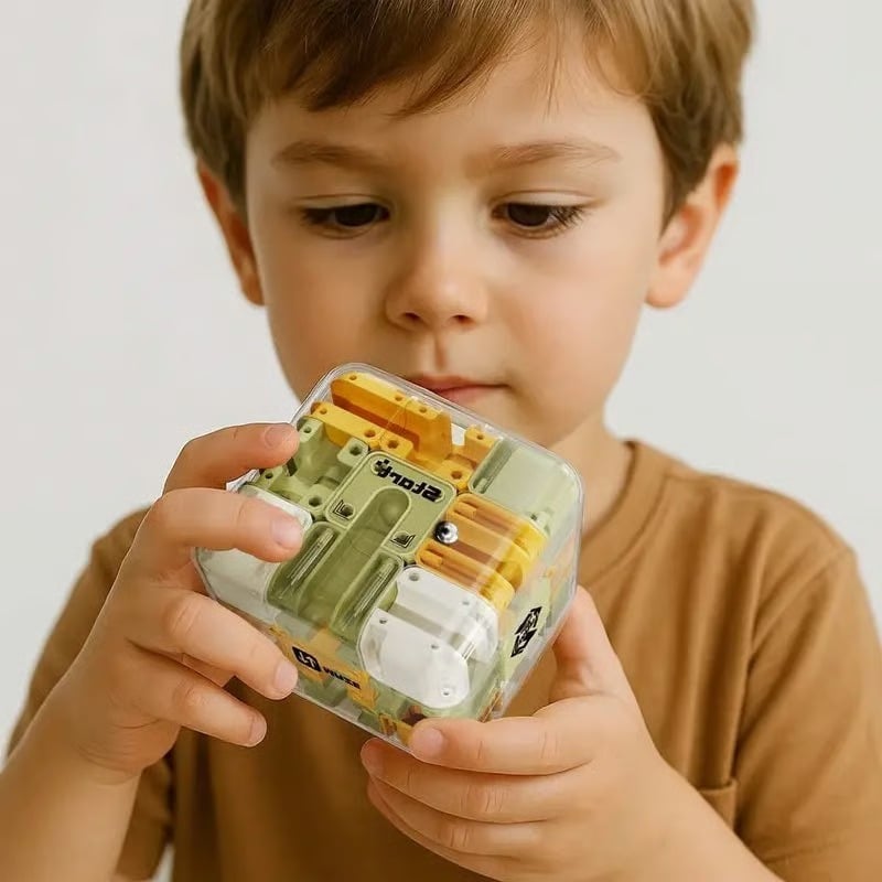 🔥 LAST DAY 49% OFF - 2026 New 3D Rolling Ball Maze Cube 🎁