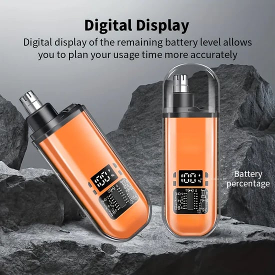 🔥LAST DAY SALE - 49% OFF🎁Ultimate 2-in-1 Nose Hair Trimmer - For Effortless, All-Day Comfort!