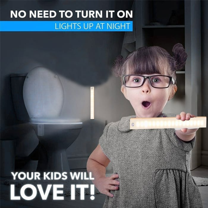 🎁HOT SALE 49% OFF🔥-💡Punch-free Smart Sensor Magnetic Rechargeable LED Lights