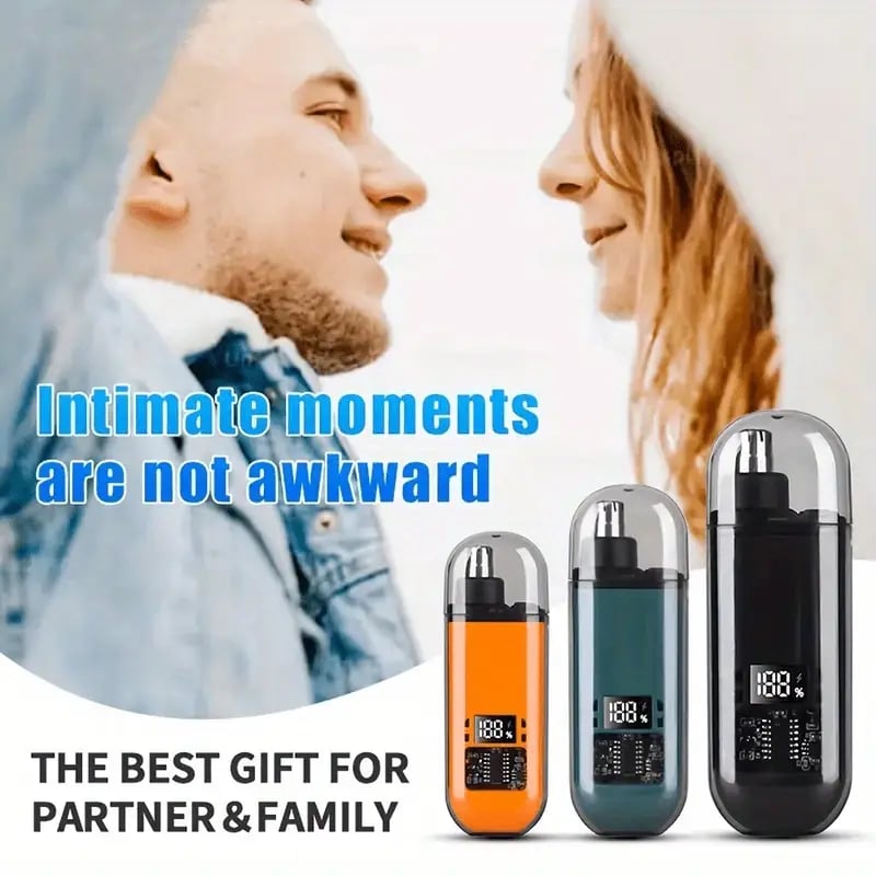 🔥LAST DAY SALE - 49% OFF🎁Ultimate 2-in-1 Nose Hair Trimmer - For Effortless, All-Day Comfort!