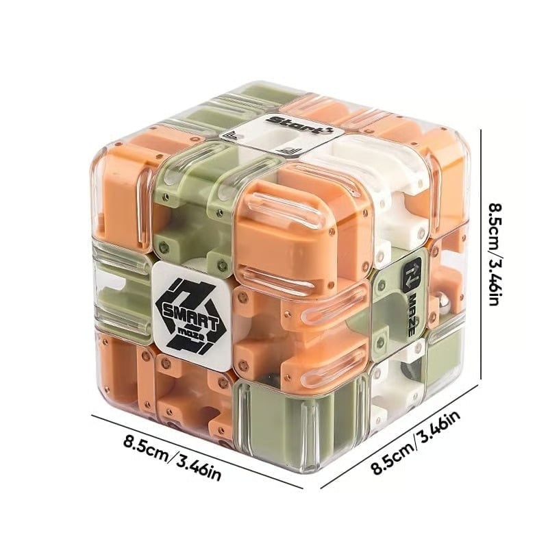 🔥 LAST DAY 49% OFF - 2026 New 3D Rolling Ball Maze Cube 🎁