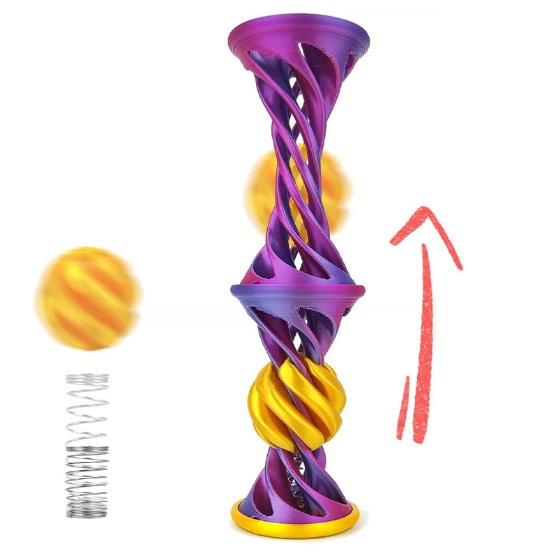 🔥LAST DAY 50% OFF🎯Magical Spiral Launch Ball The New Fun of Fidget!😍✨