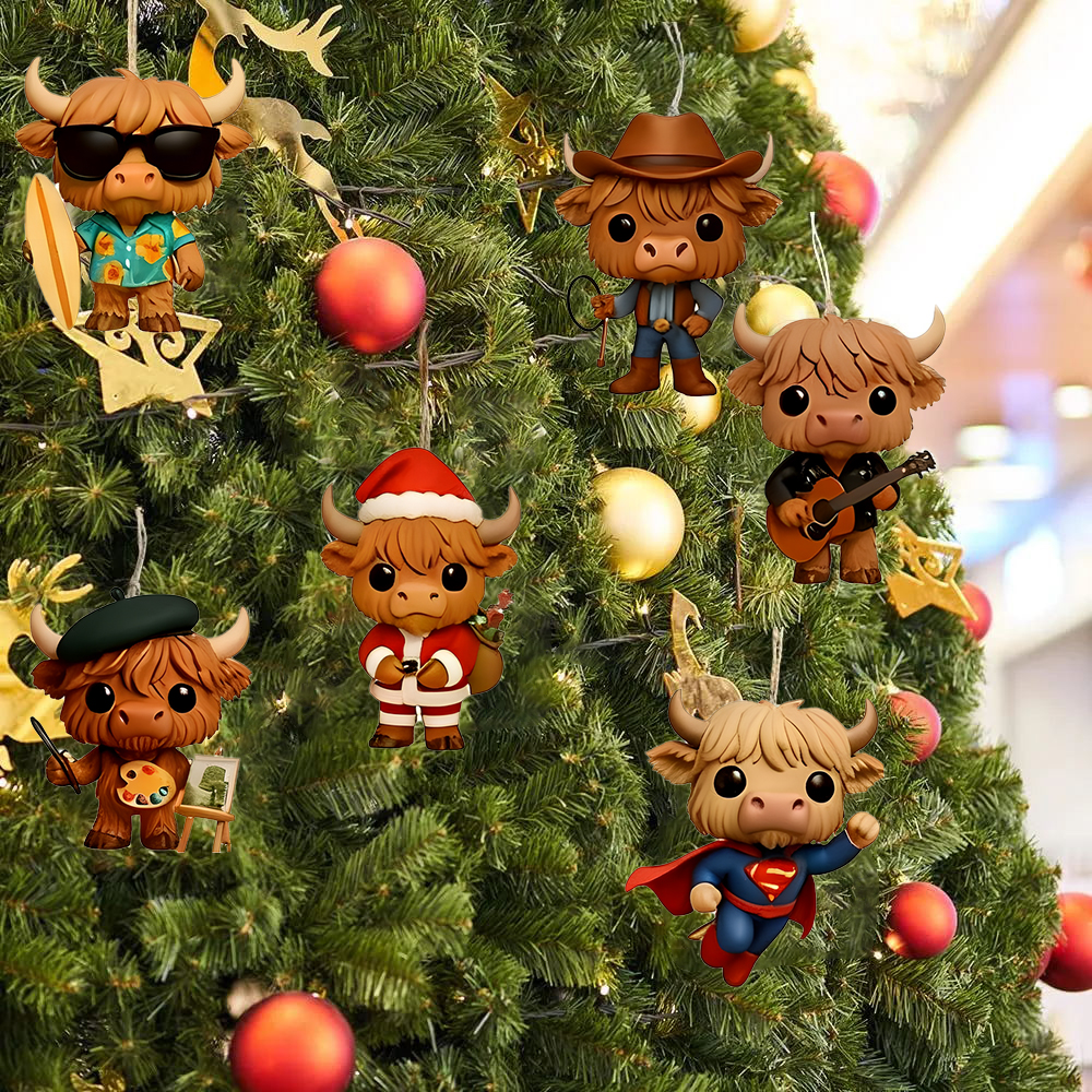 🎁 Black Friday 50% OFF--Highland Cow Advent Calendar 2025 🔥