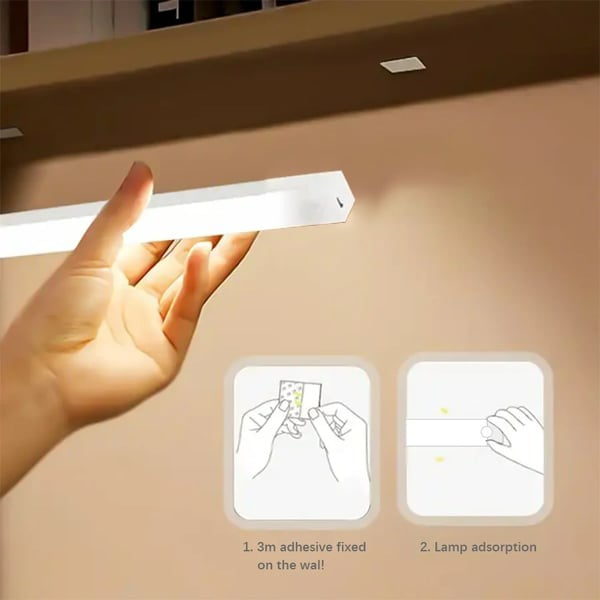🎁HOT SALE 49% OFF🔥-💡Punch-free Smart Sensor Magnetic Rechargeable LED Lights