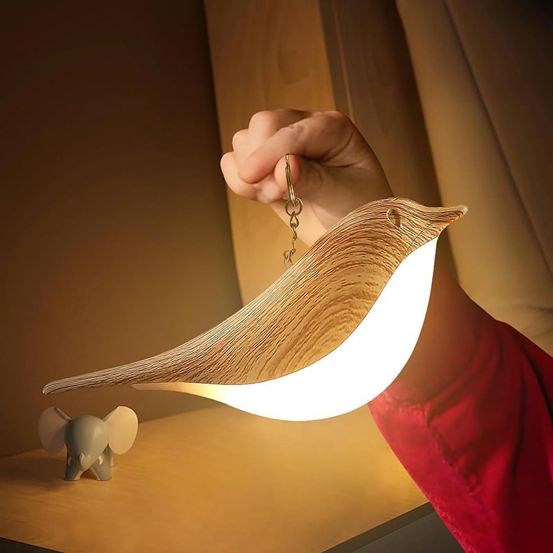 🔥ON SALE🔥Small Bird Touch Lamp🐦Dimmable and Cordless Bird Night Light✨