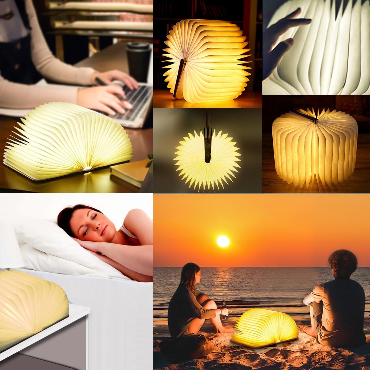 📖Foldable Book Lamp – A Glowing Story of Light & Design🥰