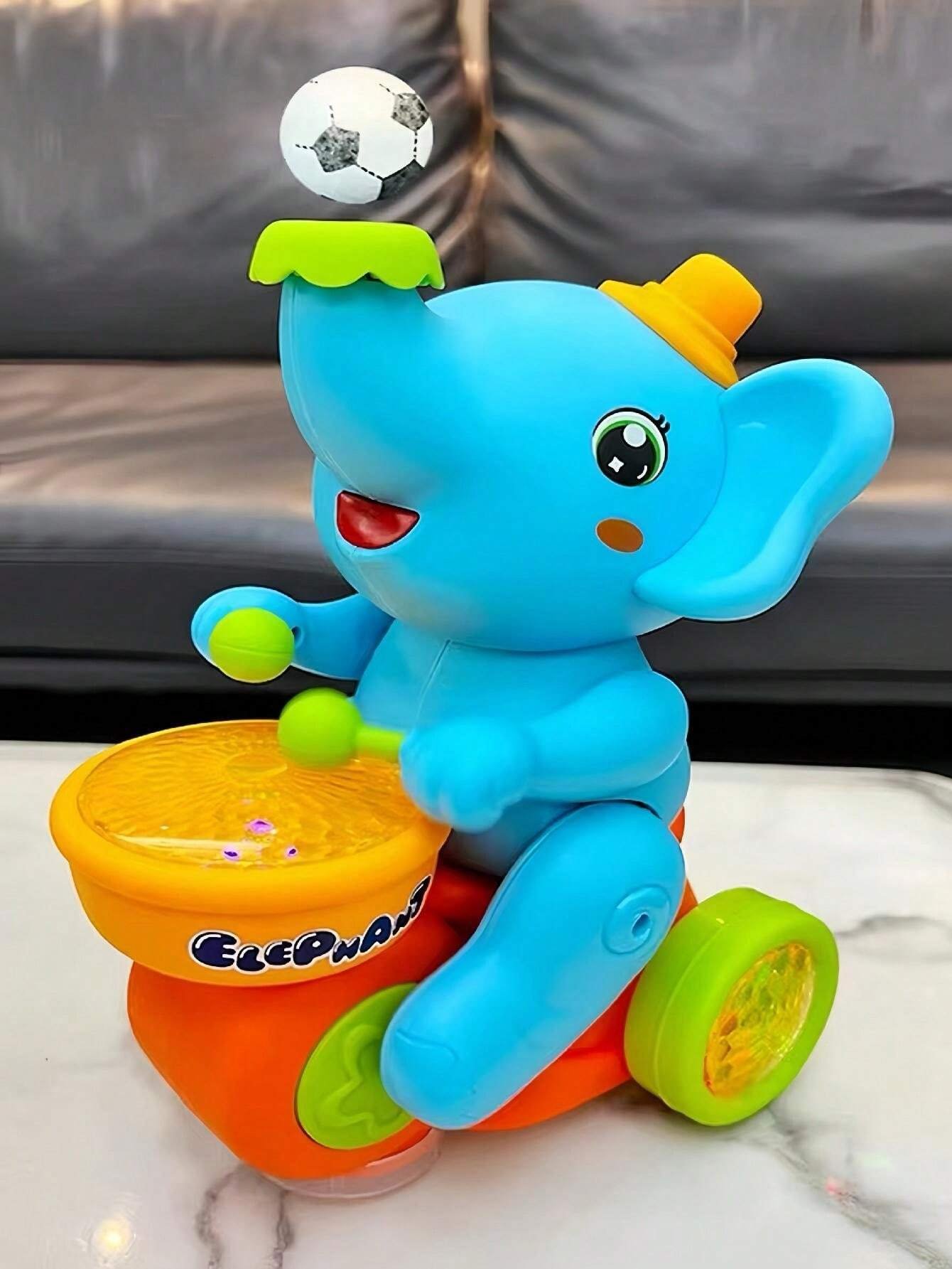 🎁 Musical Walking Elephant Drummer Toy 🔥