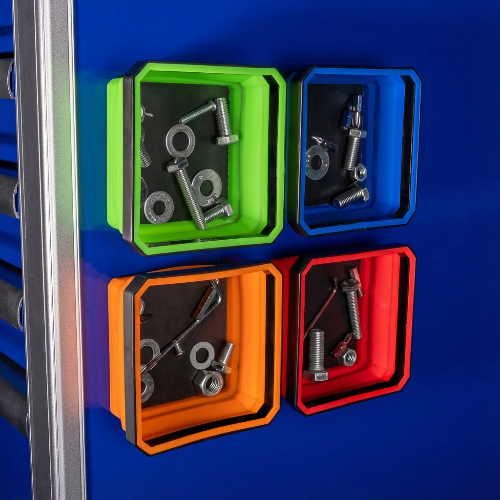 🔥LAST DAY 50% OFF - 🛠️ Upgrade Collapsible Magnetic Parts Tray – Organize Small Tools & Parts!✨