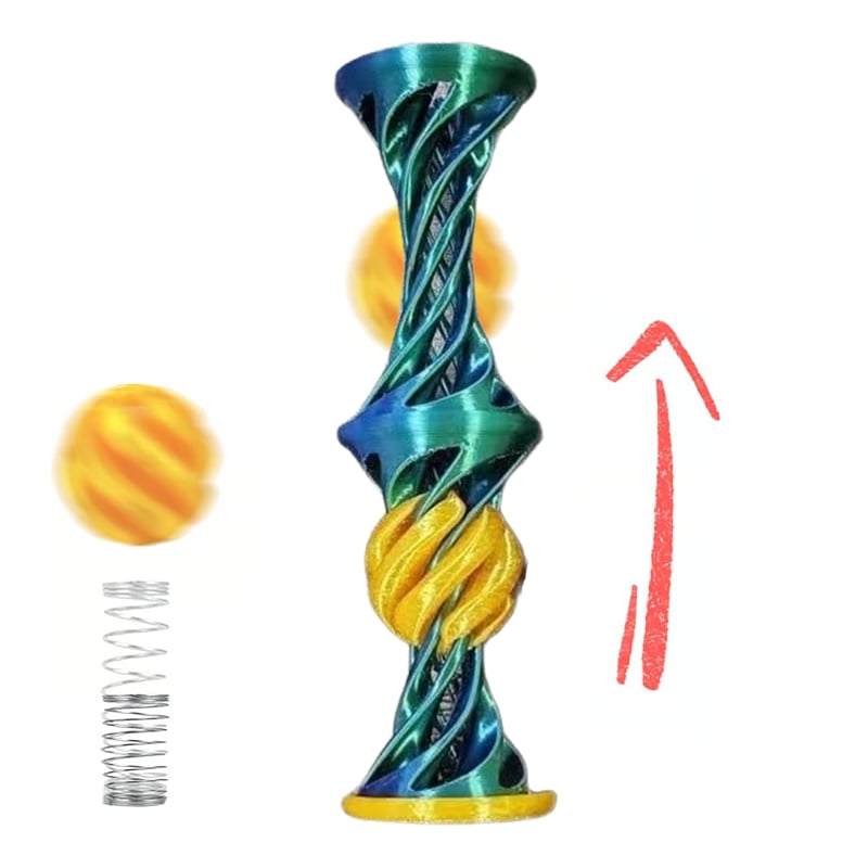 🔥LAST DAY 50% OFF🎯Magical Spiral Launch Ball The New Fun of Fidget!😍✨