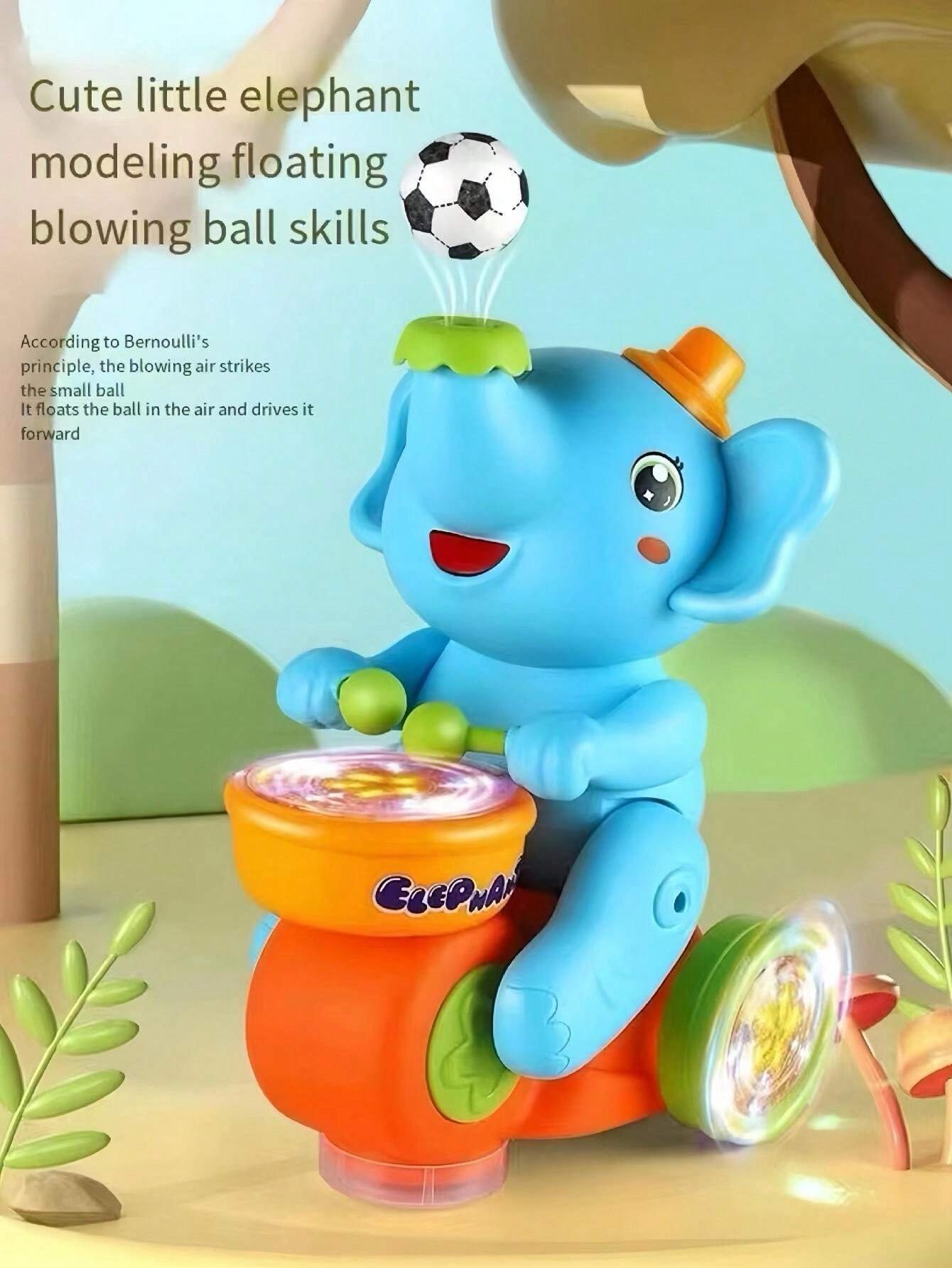🎁 Musical Walking Elephant Drummer Toy 🔥