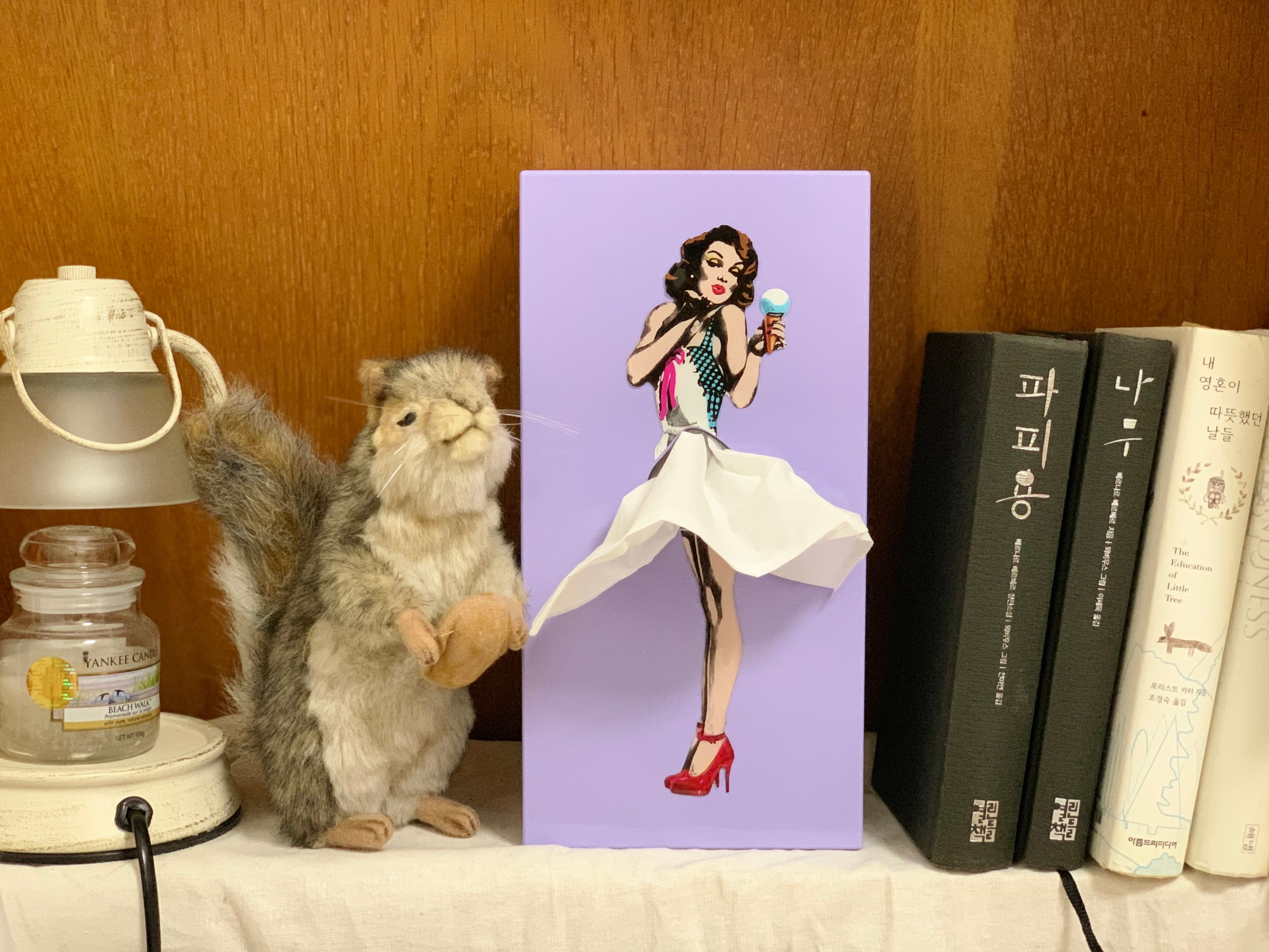 🔥LAST DAY 49% OFF🎁-Cute Flying Skirt Tissue Box ✨