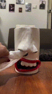 🔥LAST DAY 50% OFF - 🧻Handmade Funny Face Tissue Holder