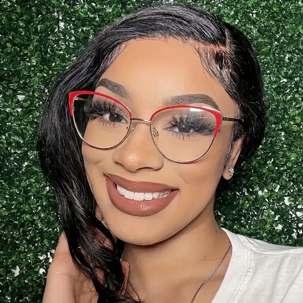 Cat-Eye Glasses #wr-87166