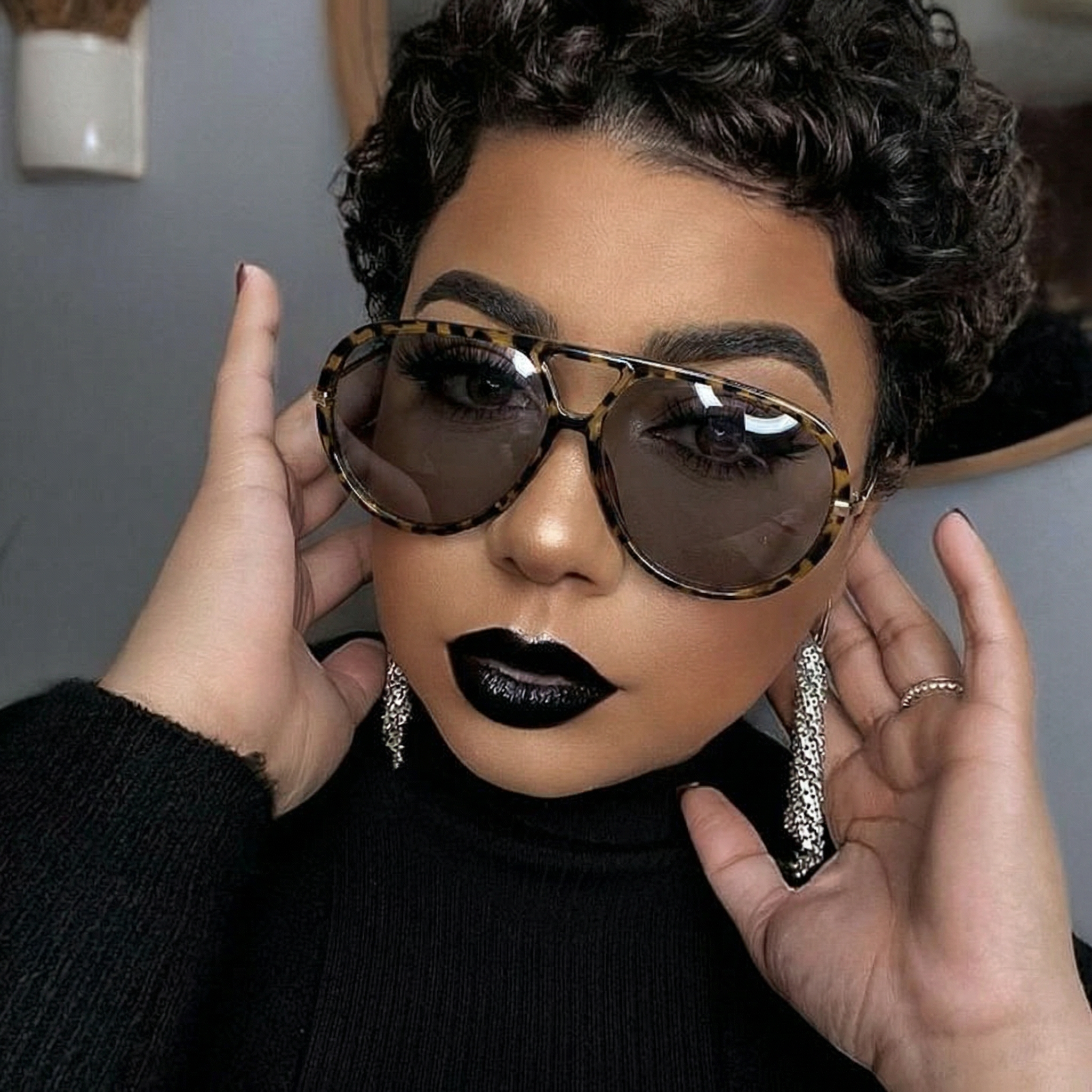 Aviator Sunglasses #bx-5529