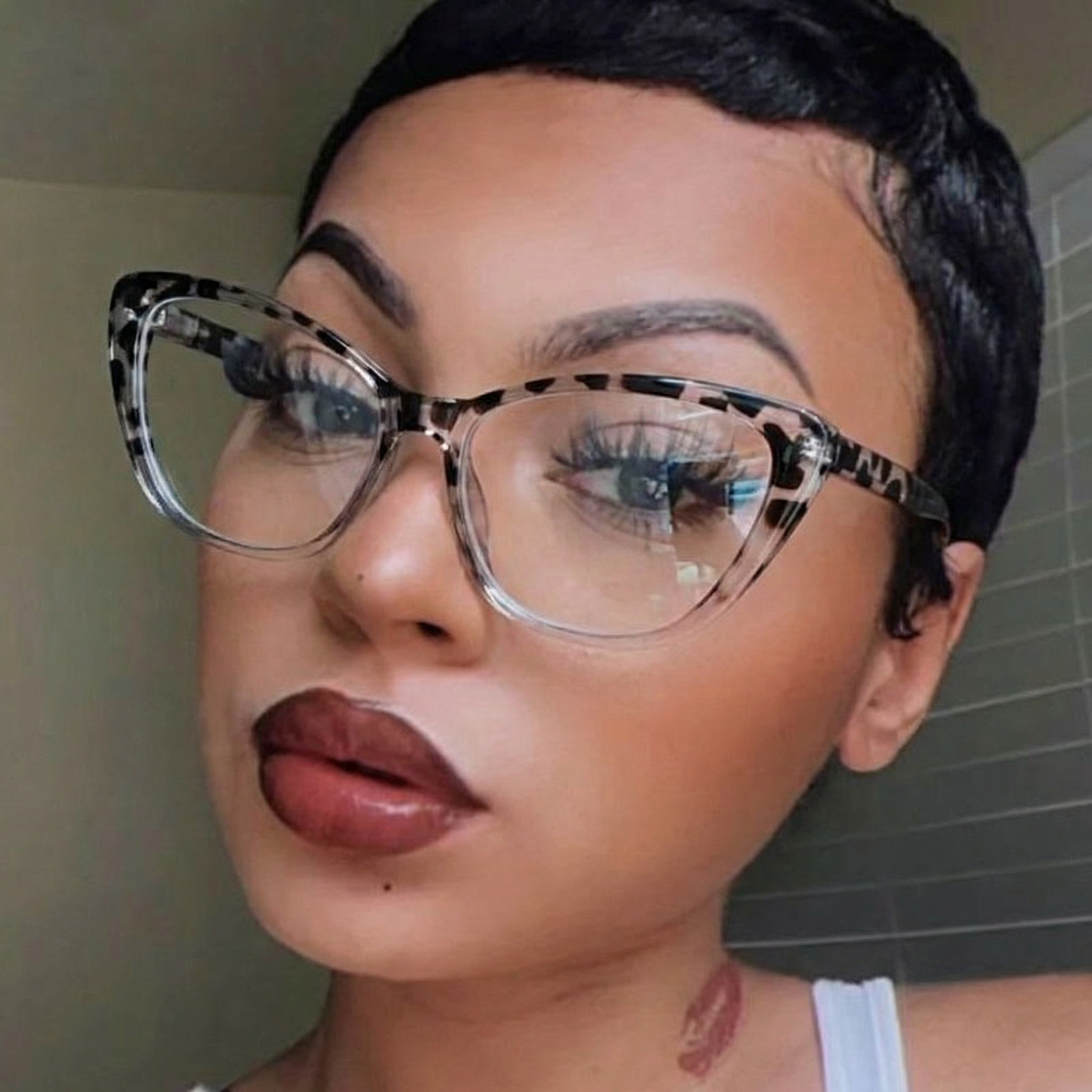 Cat-Eye Glasses #ay-AY106