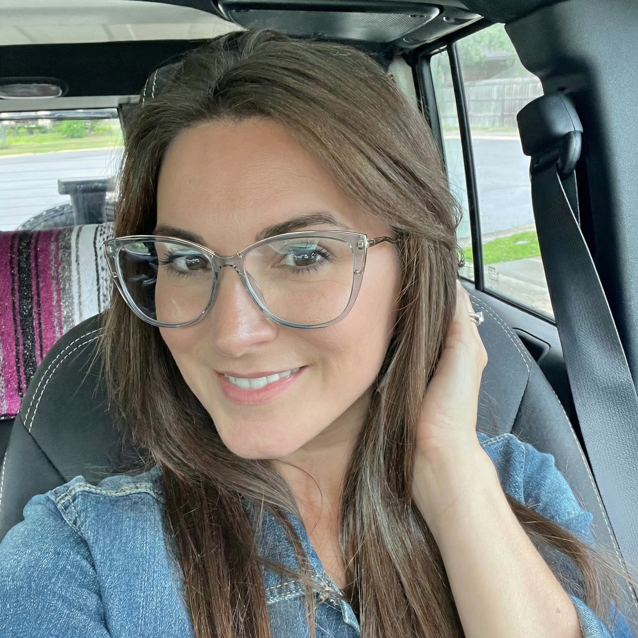 Cat-Eye Glasses #wr-87092