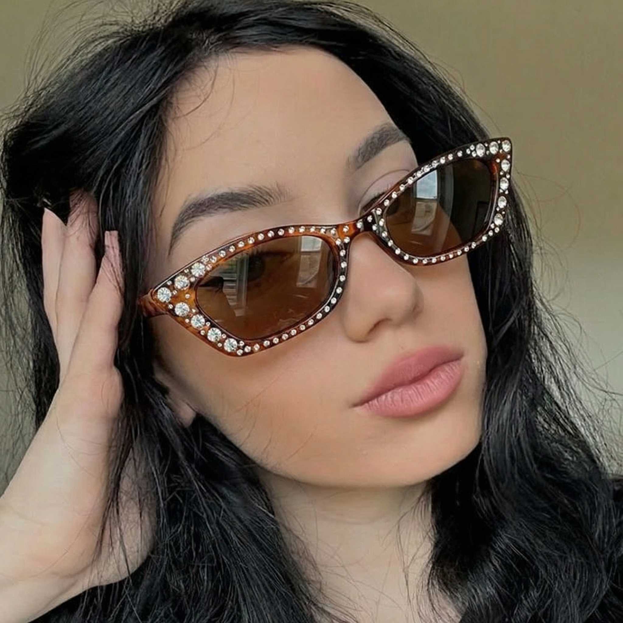 Cat-Eye sunglasses #bx-50377