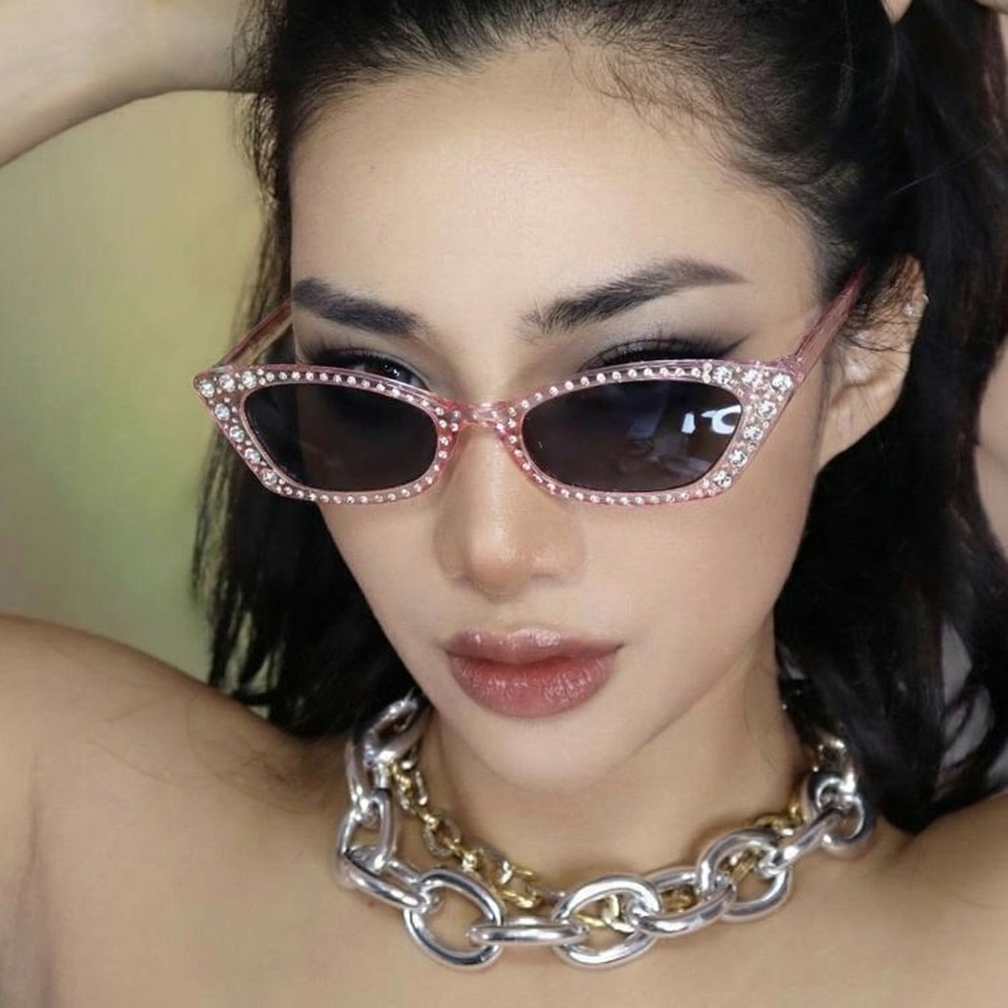 Cat-Eye sunglasses #bx-50377